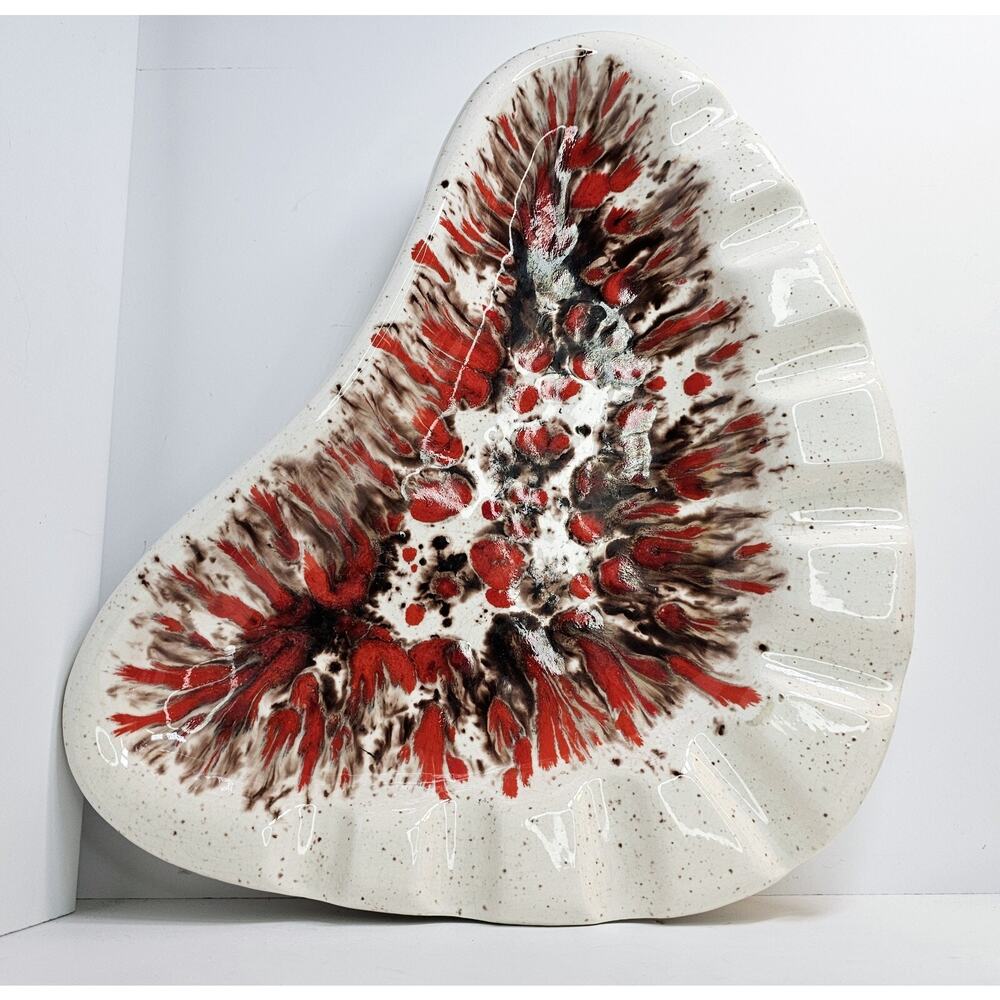 Vintage 1966 XL Rare Ashtray Signed BESS *Read Description*